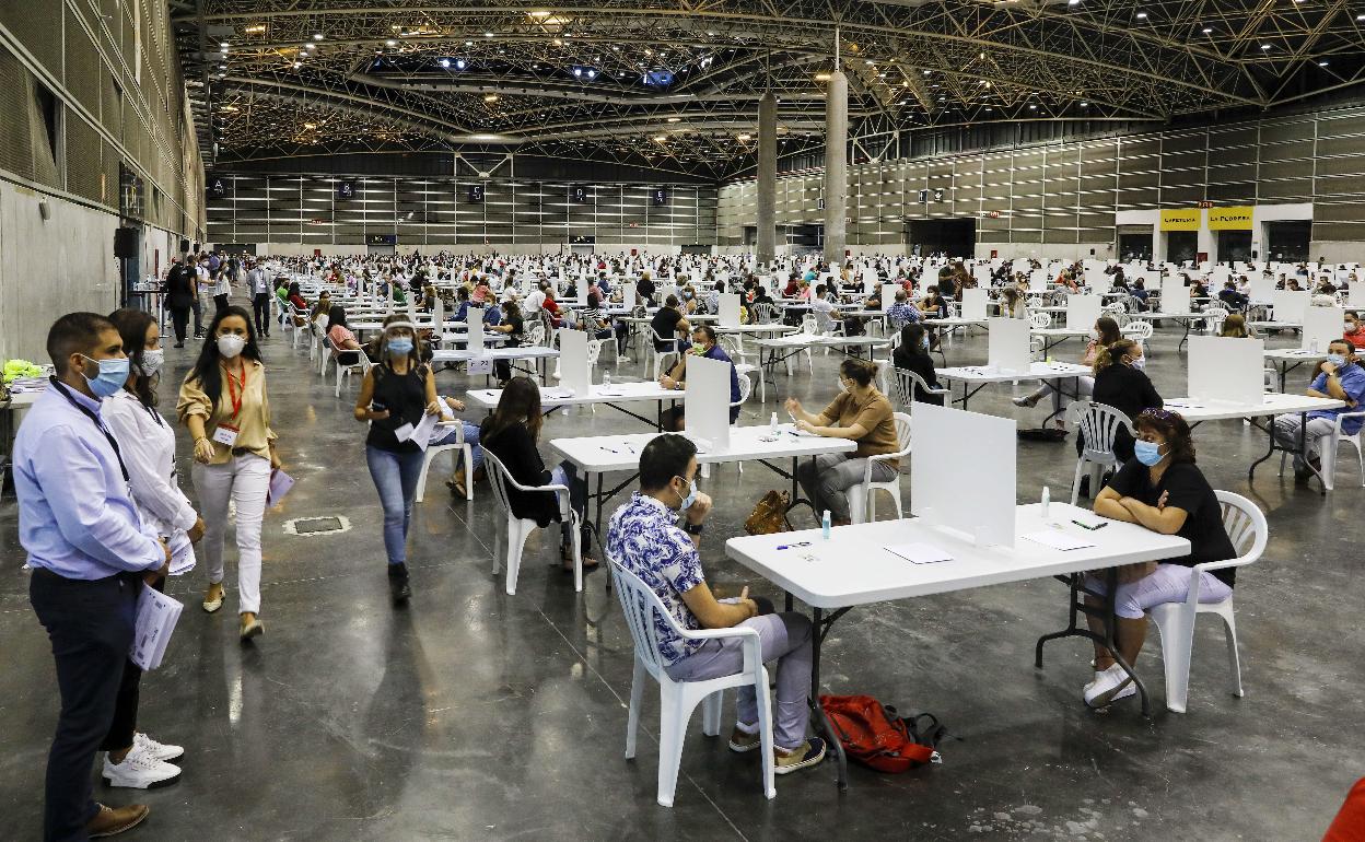 Oposiciones a FGV en Feria Valencia. 