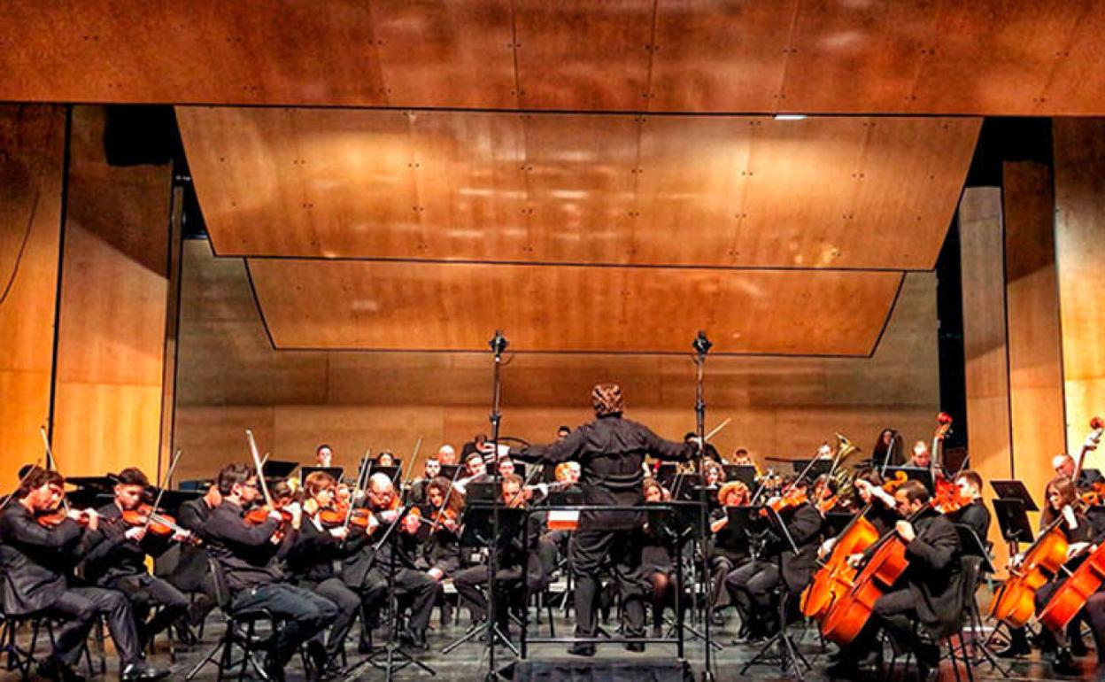 Una actuación de  la Unió Musical d'Alaquàs. 