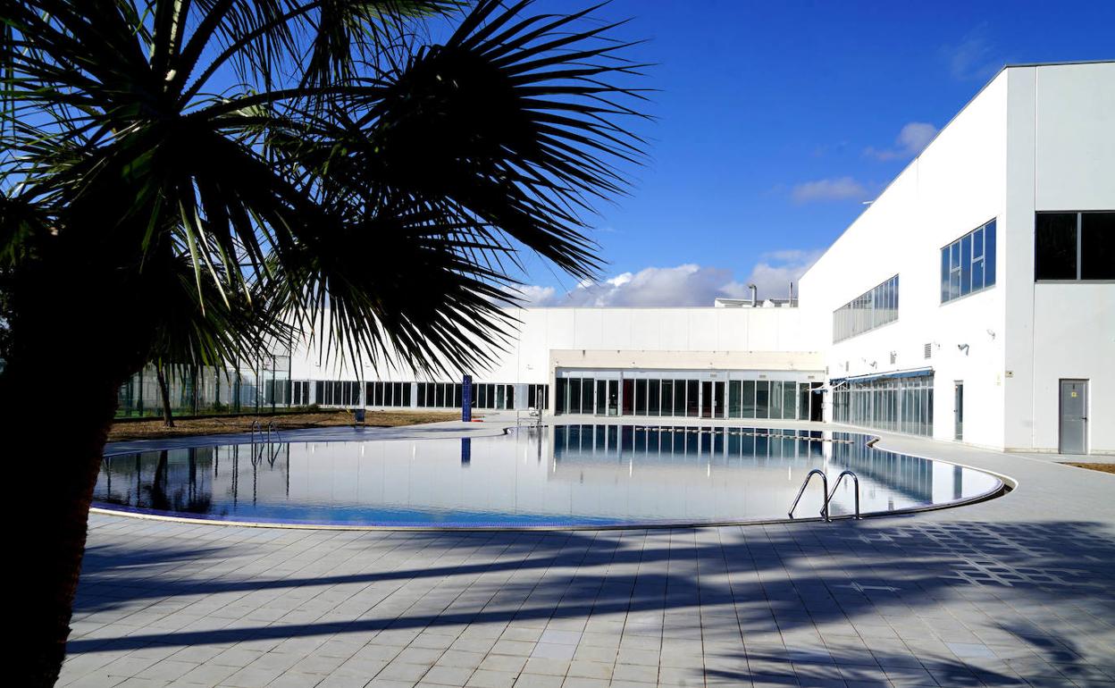 Las instalaciones de la piscina municipal. 