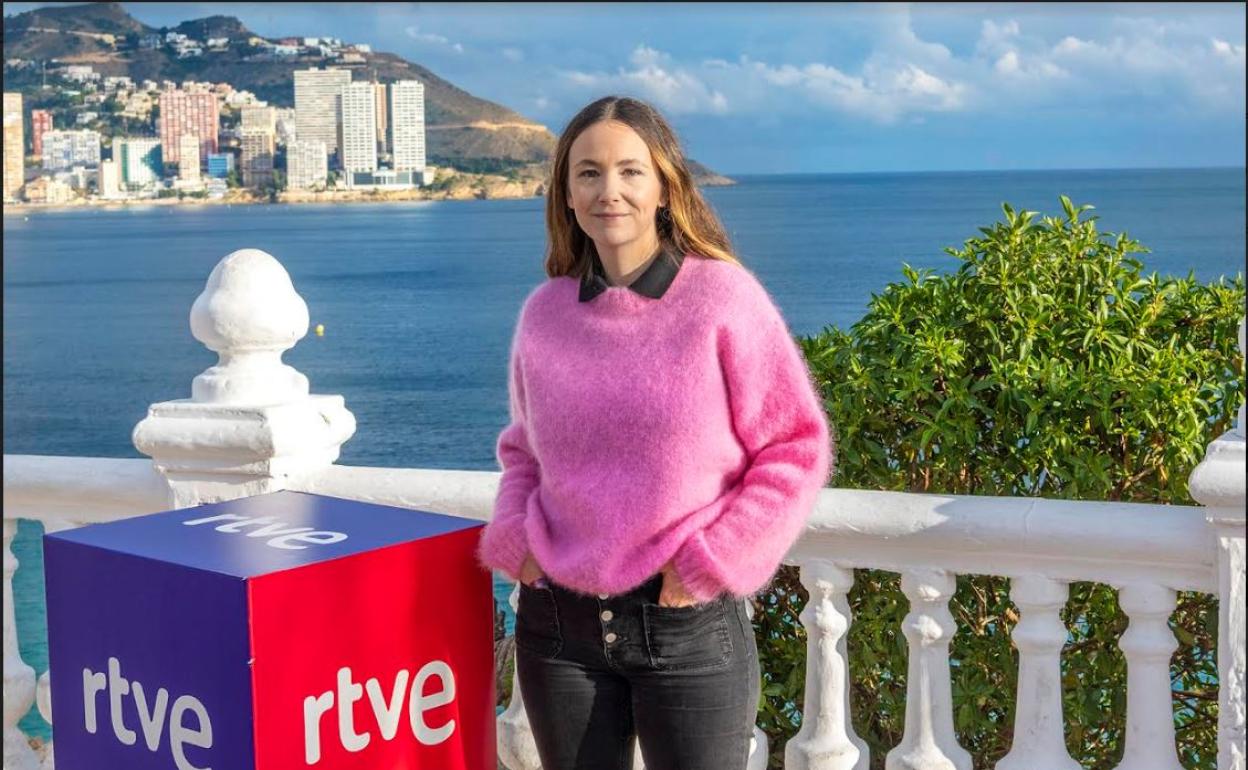 Rigoberta Bandini en Benidorm. 