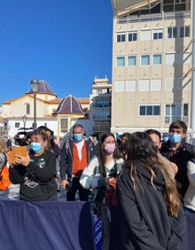 Imagen secundaria 2 - Las primeras pantalla, el pincho del Benidorm Fest y Rigoberta Bandini saludando a sus fans 