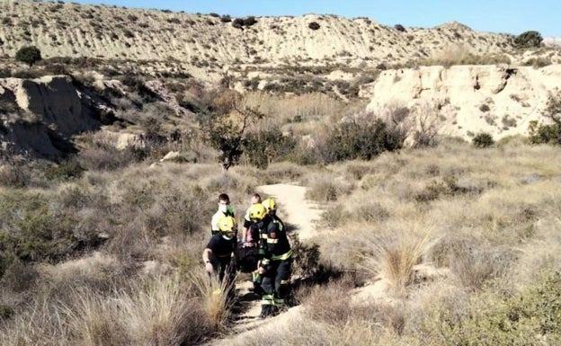 El accidente se ha producido en una zona montañosa situada entre Busot y Muchamiel. 