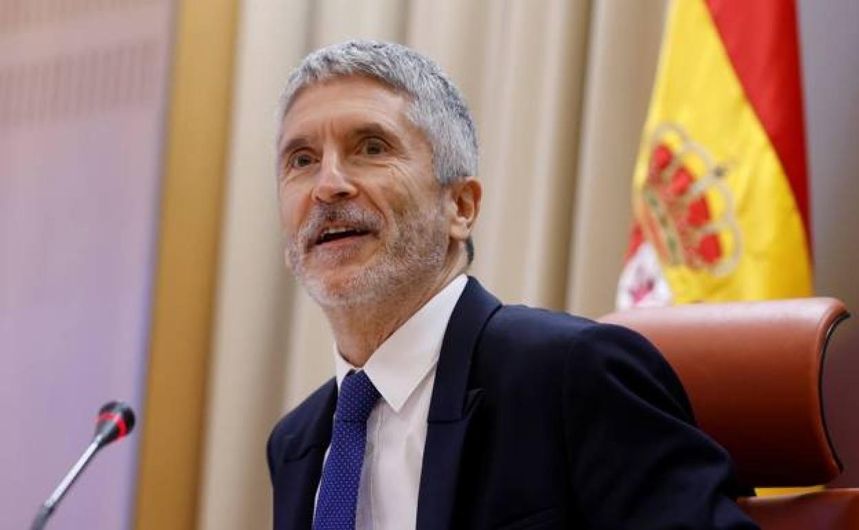 El ministro del Interior, Fernando Grande-Marlaska. 