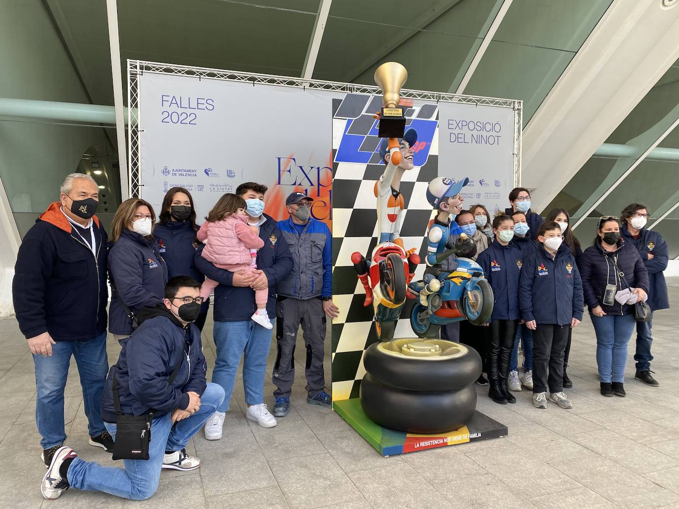 Primeros ninots en llegar a la Exposició del Ninot. 