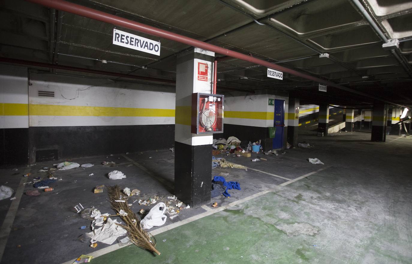 Fotos: El parking de los horrores está en Valencia