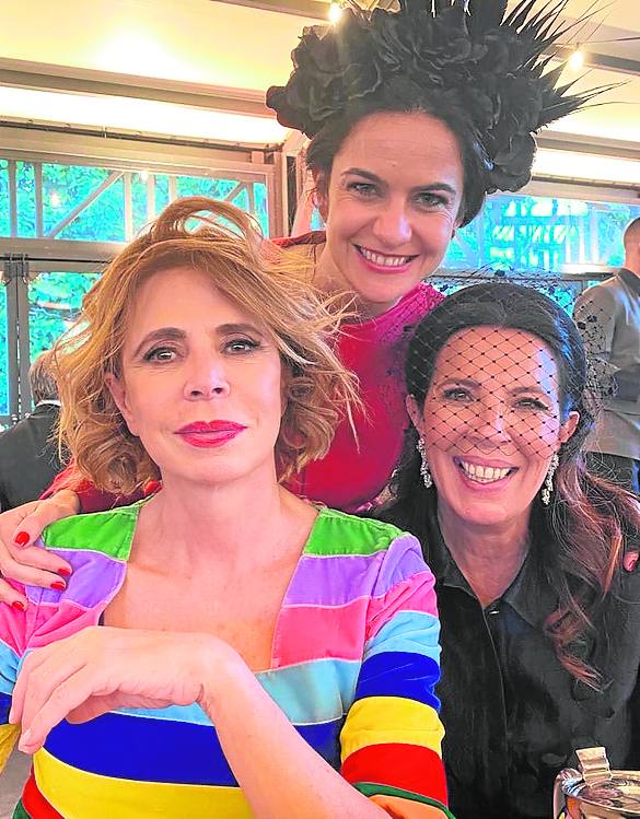 Ágatha Ruiz de la Prada, Marcela De la Peña y Cuchita Lluch.