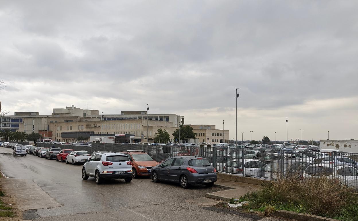 Zona de Urgencias del Hospital de la Ribera. 