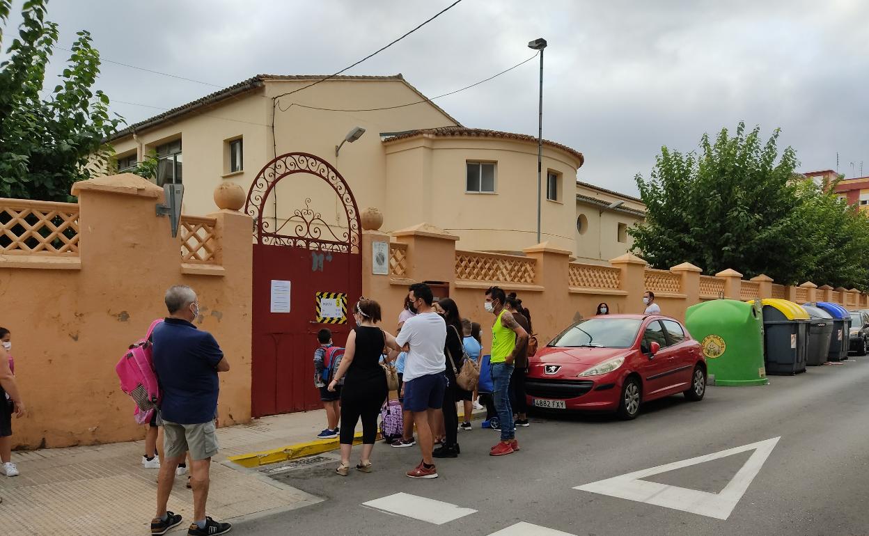 Uno de los colegios de Alzira. 