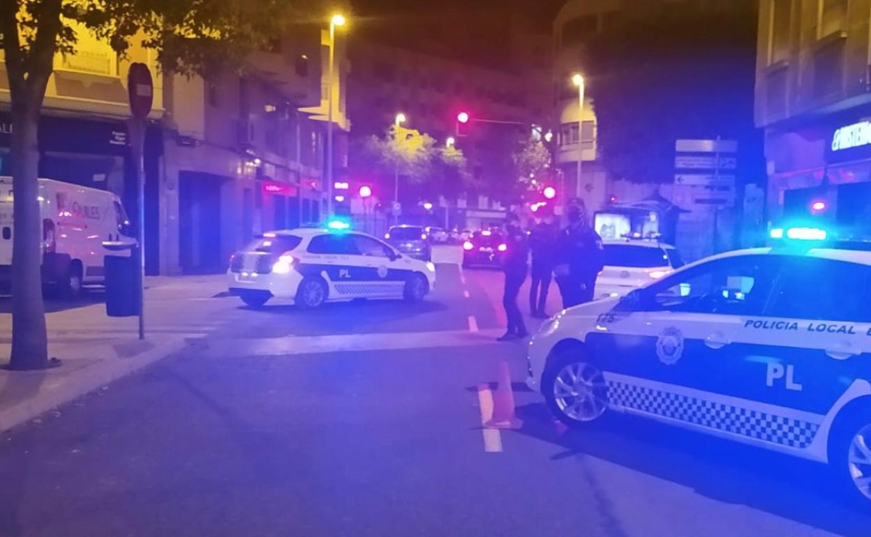 La droga estaba oculta en el interior de una mochila. 