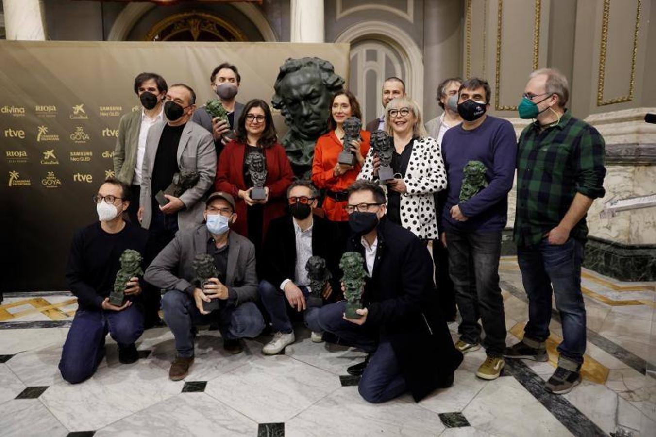 Fotos: Los Goya transforman la plaza del Ayuntamiento de Valencia