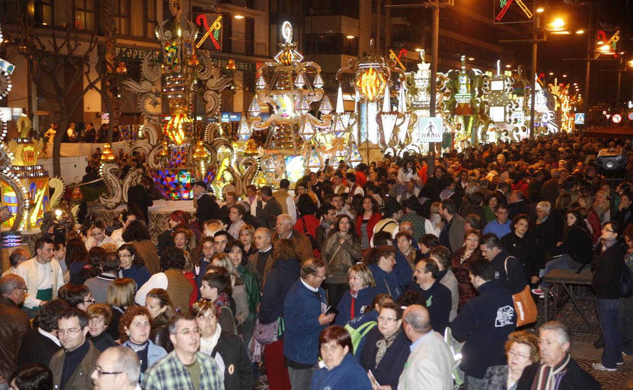 Foto de archivo de unas fiestas de la Magdalena en Castellón. 