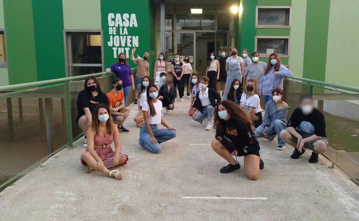 Una de las actividades de la Casa de la Juventud. 