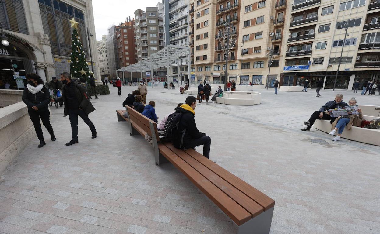 La plaza Ciudad de Brujas, después de su apertura el pasado diciembre