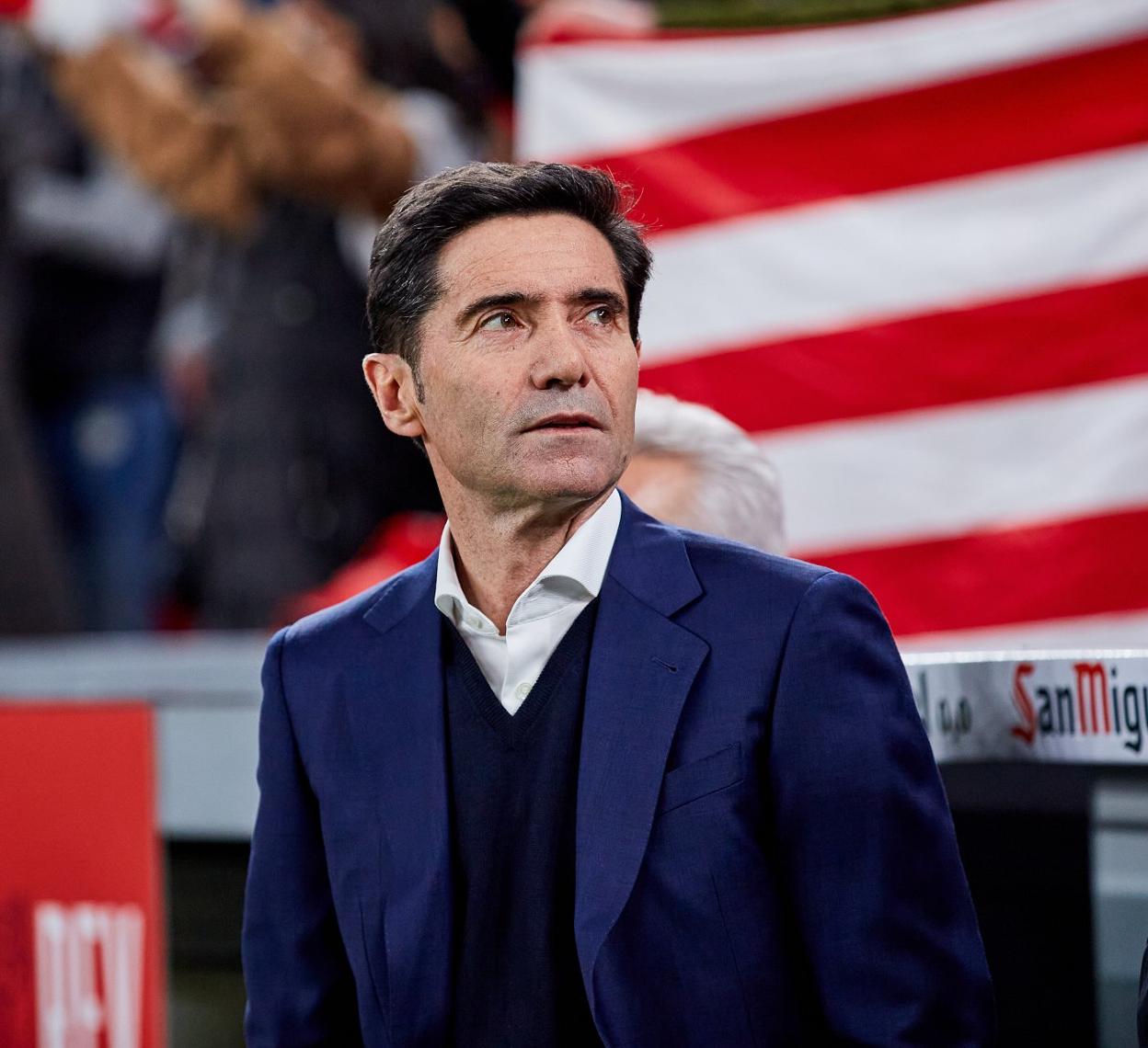 Marcelino, actual técnico del Athletic. 