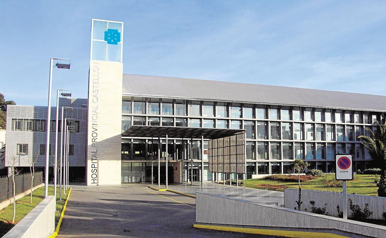 Vista panorámica del hospital provincial de Castellón. 