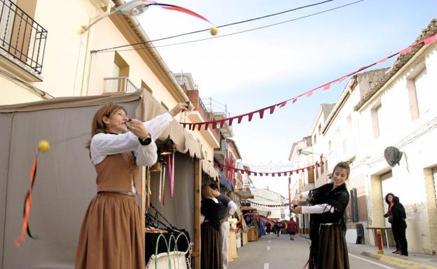 El Mercado Medieval no faltará a la cita de la Fiesta de la Reserva de este 2022. 