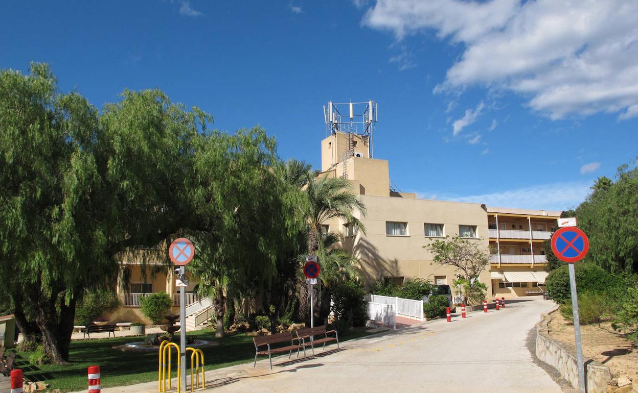 La residencia de Santa Llúcia de Dénia. 