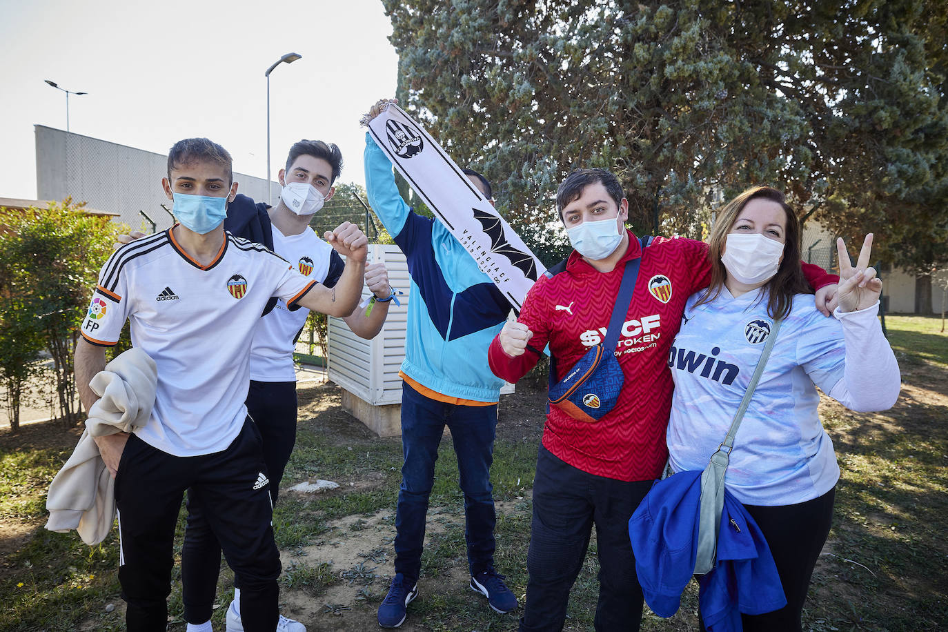 Fotos: La expedición valencianista viaja a Bilbao