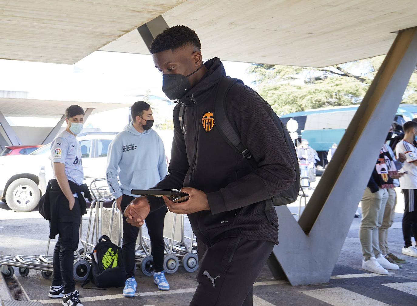 Fotos: La expedición valencianista viaja a Bilbao