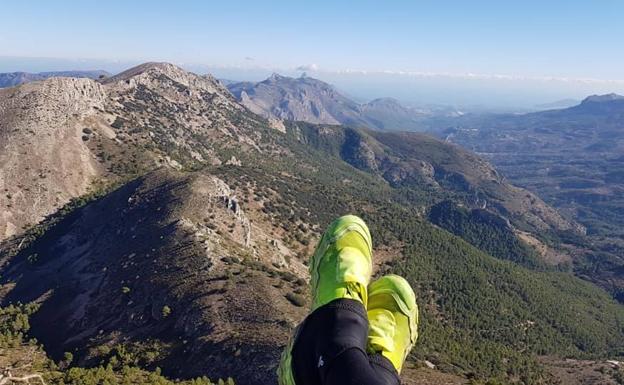 Paisaje de Serrella y Pla de la Casa. 