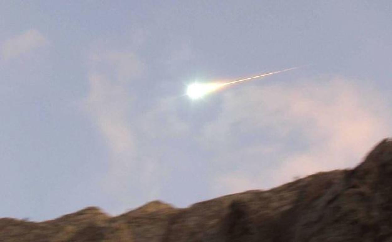 Una bola de fuego, en una imagen de archivo