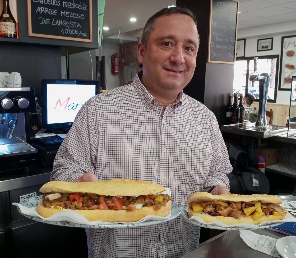 Bocadillos de autor en el Bar Marvi