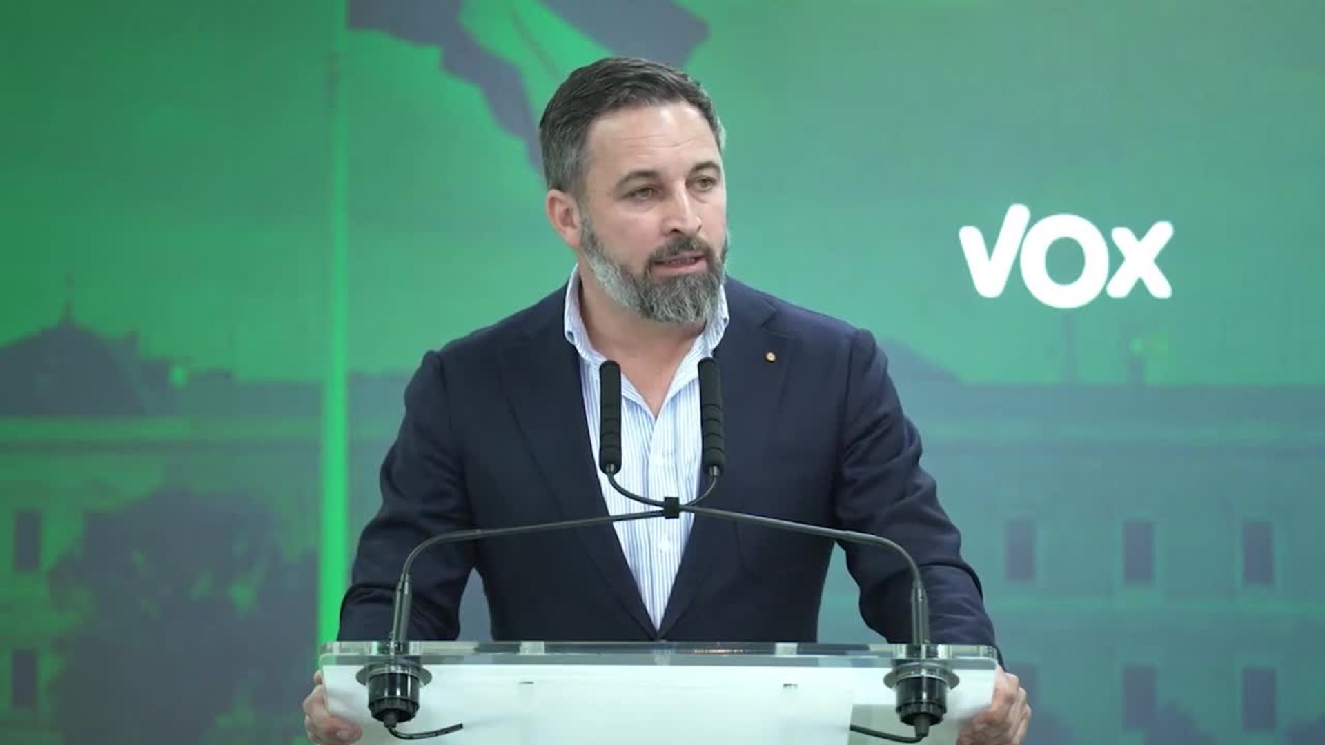 Abascal dice que Vox puede ser muy pronto la alternativa al sanchismo