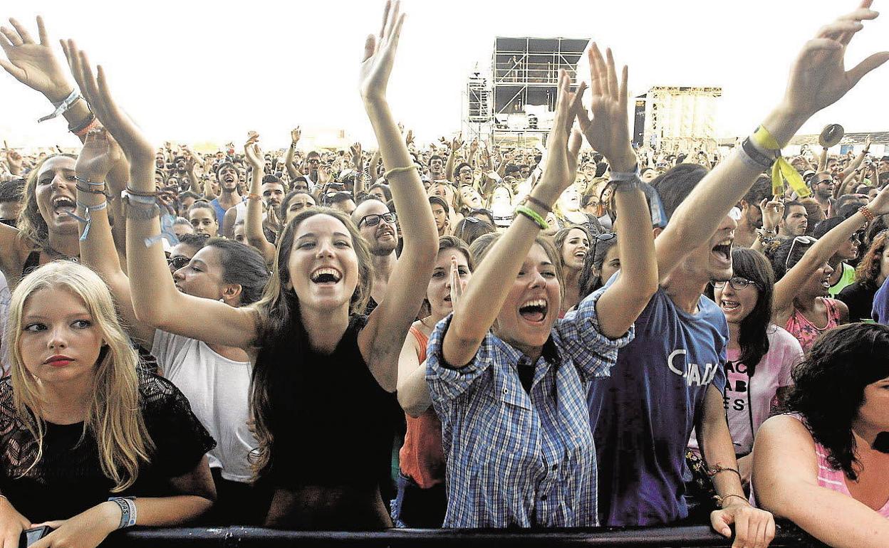 Concierto en el Arenal Sound, en una imagen de archivo. 