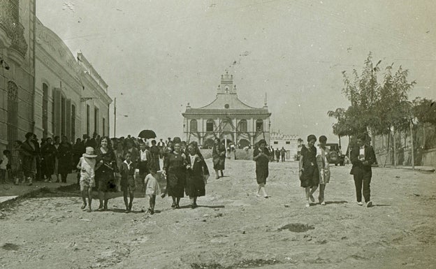 Imagen en torno a la ermita de Godella. 