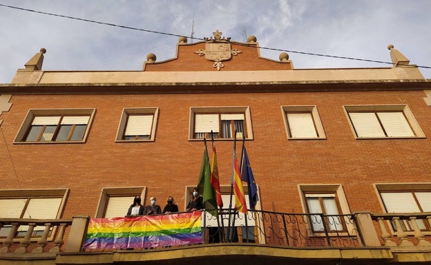 Balcón del ayuntamiento de Bétera. 