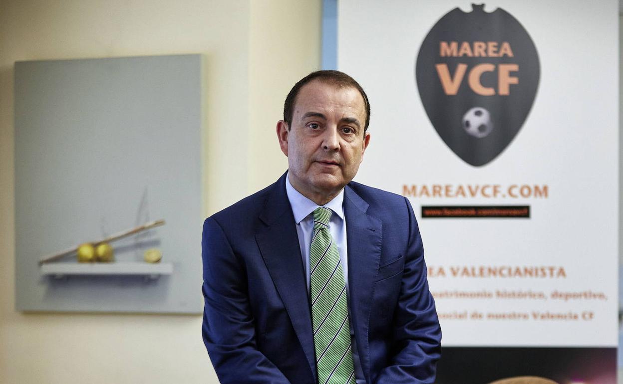 Miguel Zorío, presidente de Marea Valencianista. 