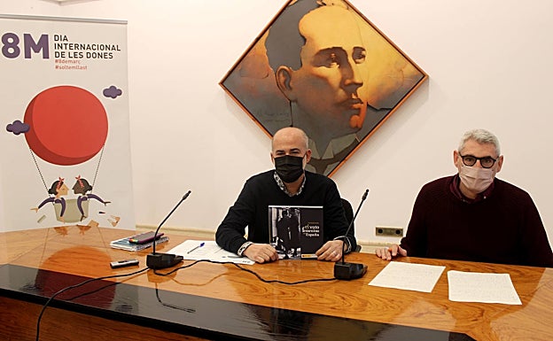 Un momento de la presentación de las actividades programadas con motivo del 8M. 