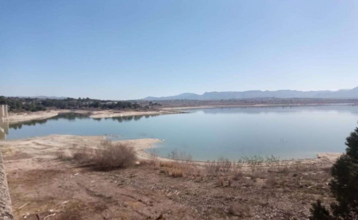 Situación actual del embalse de Bellús. 