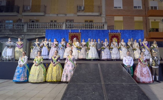 Imagen principal - Los actos en Alboraya y La Pobla. 