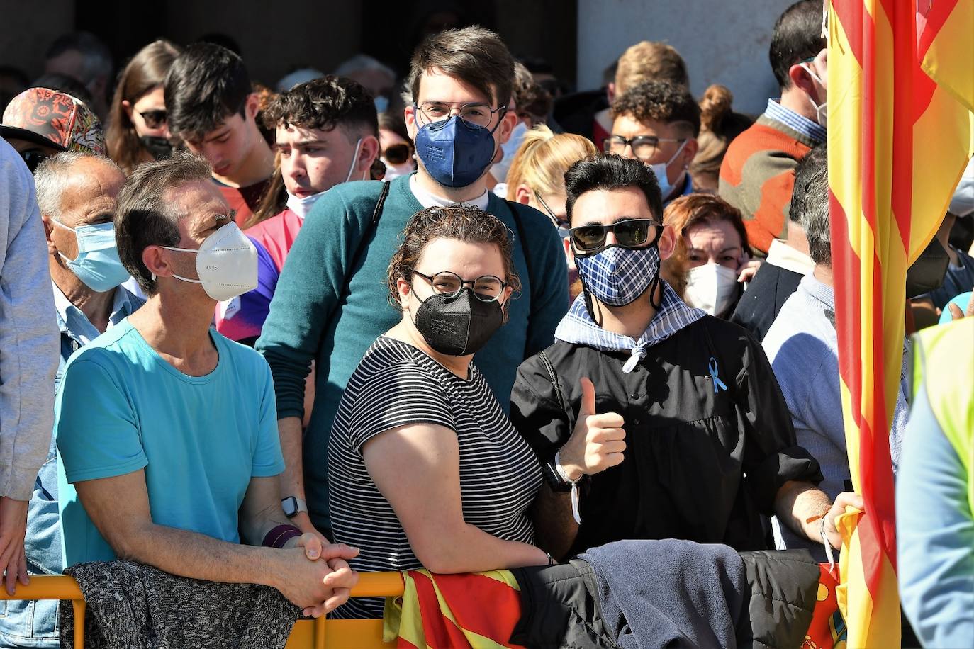 Fotos: Búscate en la mascletà del 1 de marzo de 2022