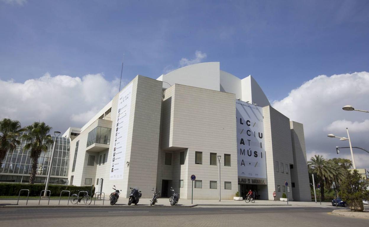 El Palau de la Música, cerrado desde 2019.