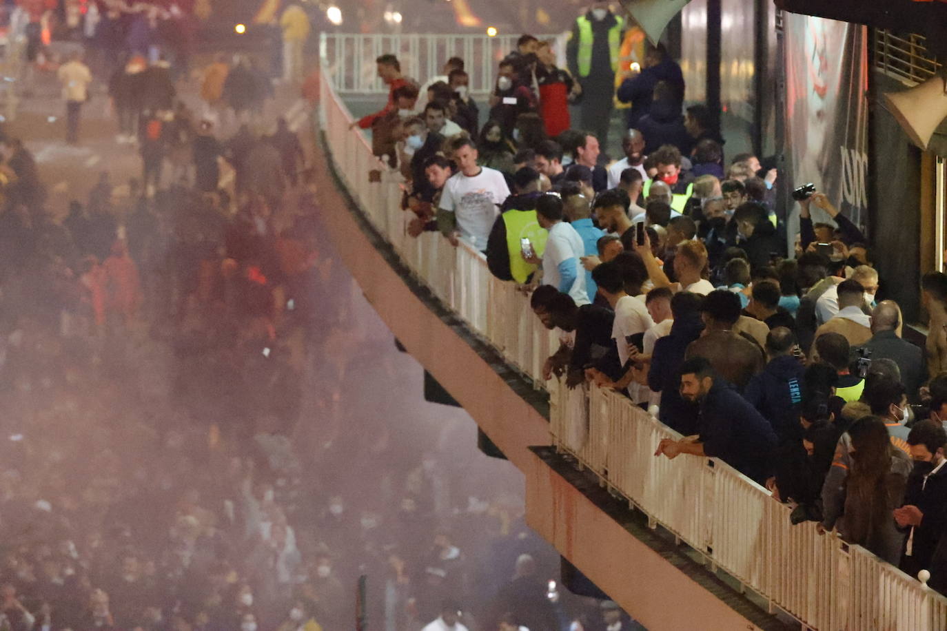 Fotos: Mestalla celebra el pase a la final de la Copa del Rey