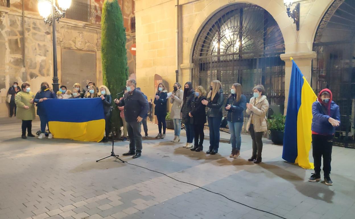 Imagen de la concentración. 