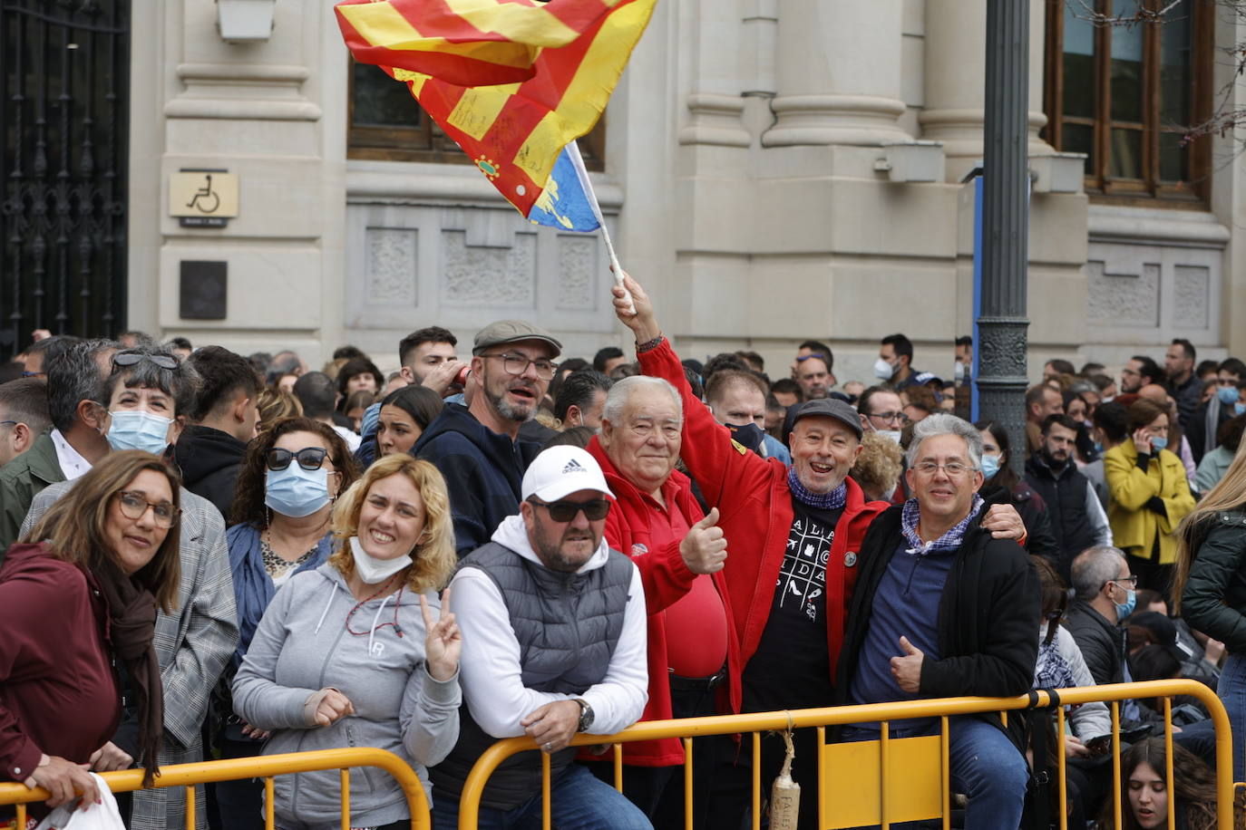 Fotos: Así ha sido la mascletà por Ucrania del 5 de marzo