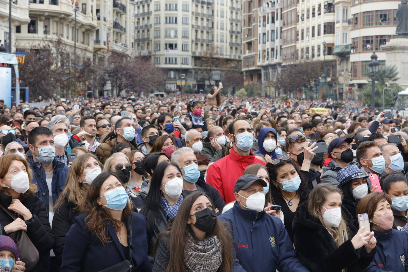 Fotos: Así ha sido la mascletà por Ucrania del 5 de marzo