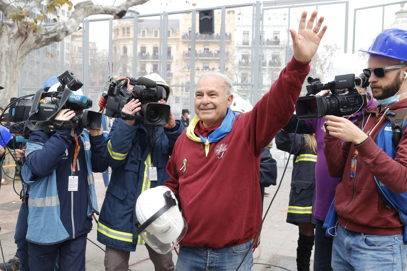 Fotos: Así ha sido la mascletà por Ucrania del 5 de marzo