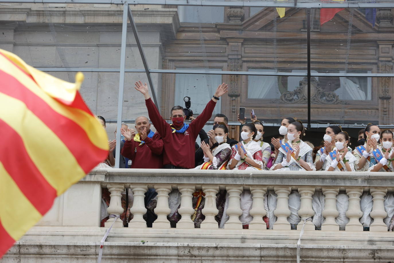 Fotos: Así ha sido la mascletà por Ucrania del 5 de marzo