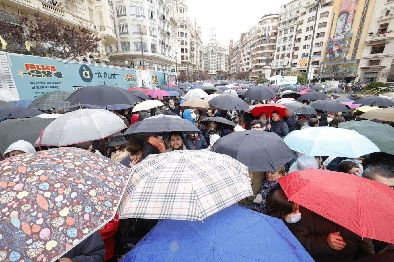 Fotos: Así ha sido la mascletà del 6 de marzo