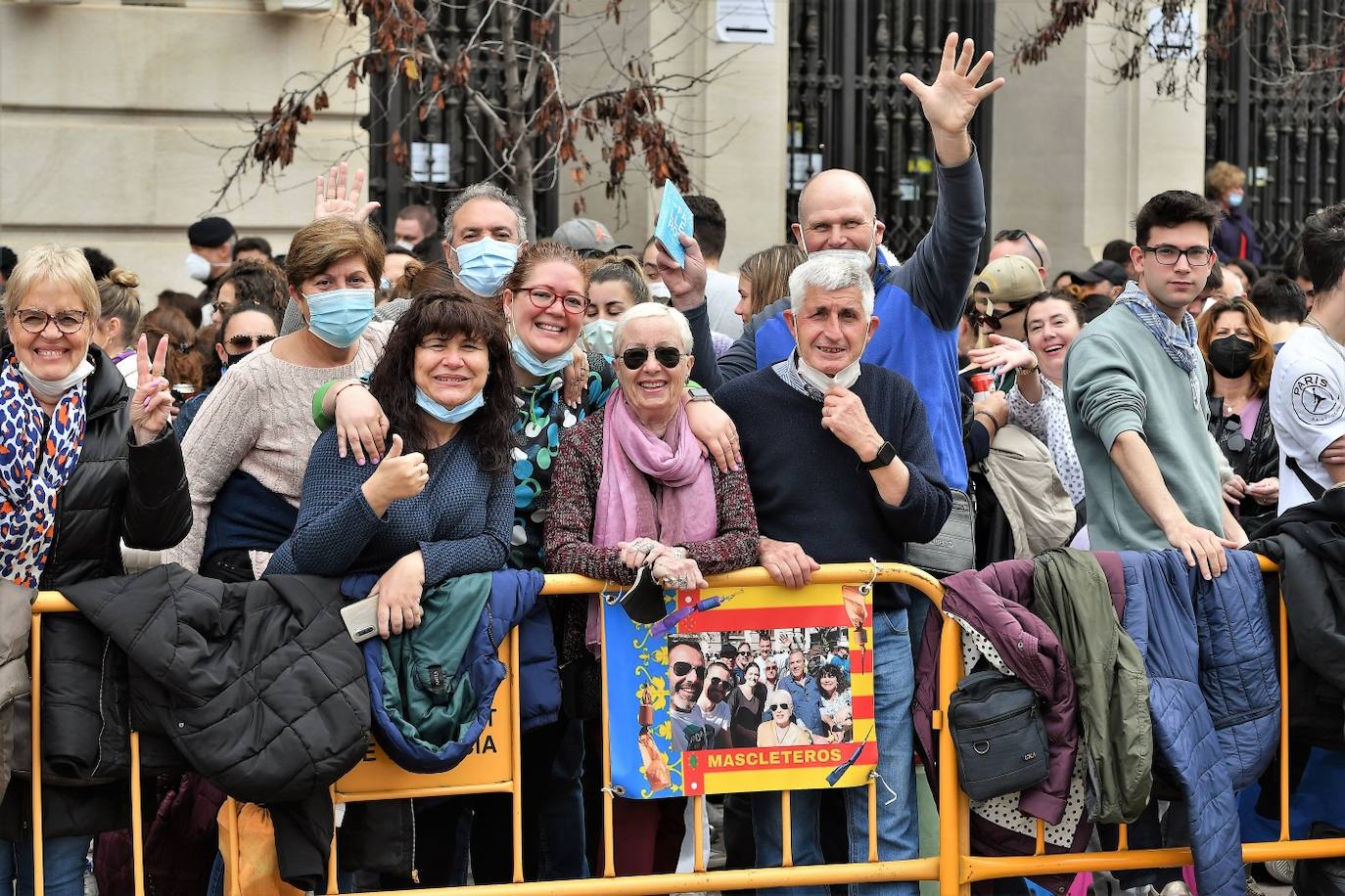 La mascletà del 8 de marzo, Día de la Mujer, ha sido disparada por Reyes Martí. 