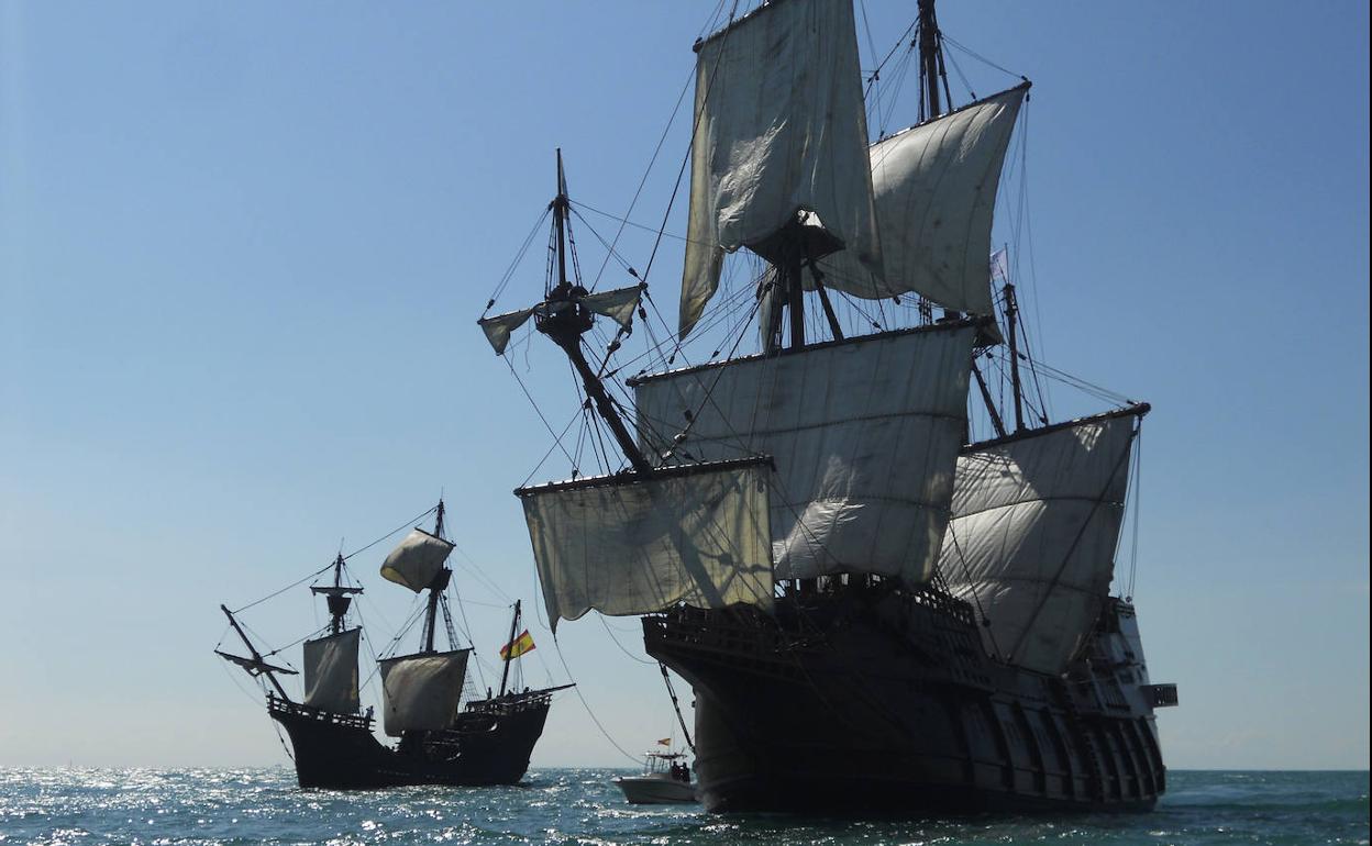 El galeón Andalucía estará en Valencia hasta el día 20 de marzo. 