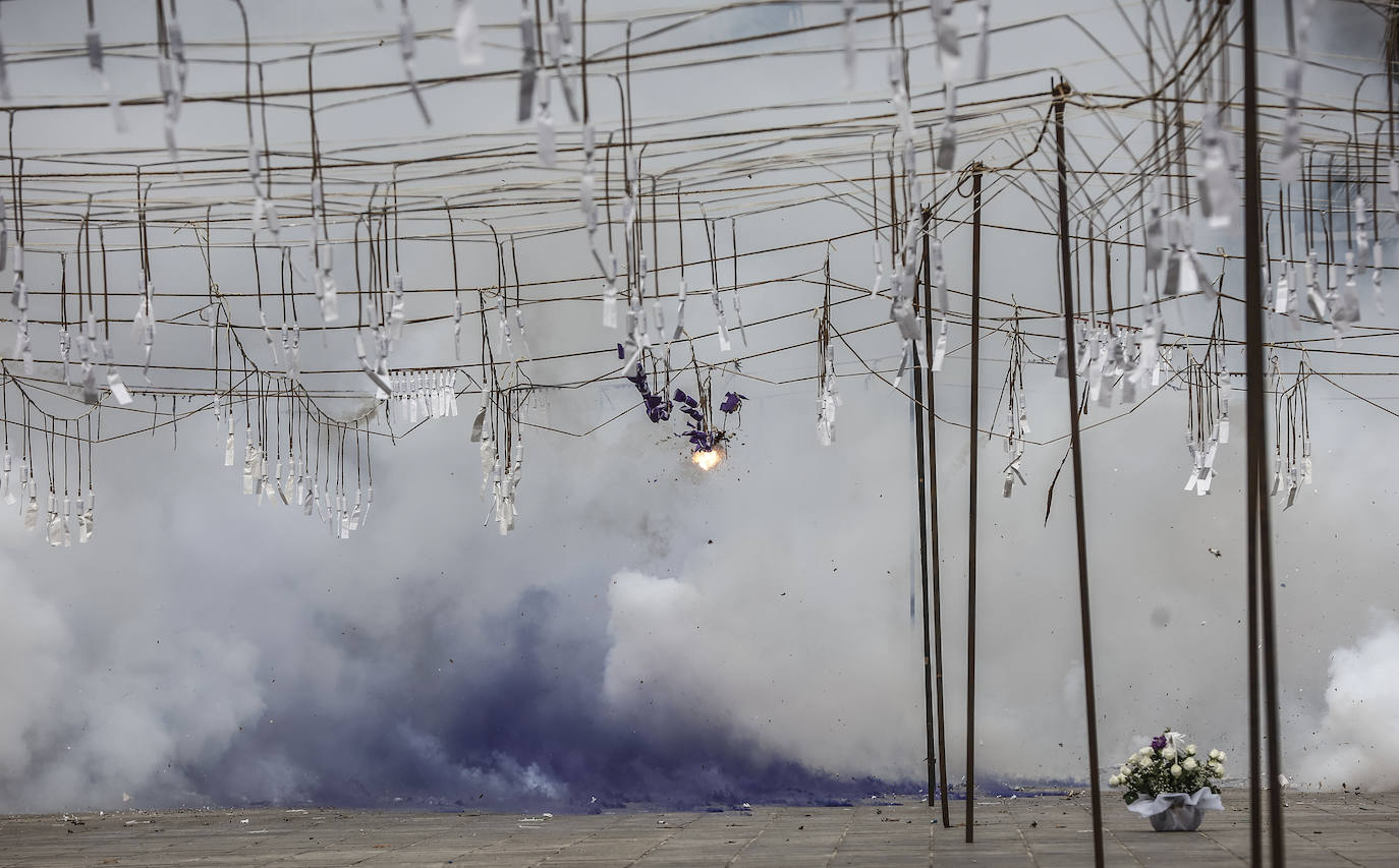 Fotos mascletà 8M: Así ha sido la mascletà del 8M de las Fallas de 2022