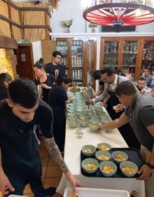 Imagen secundaria 2 - Las paellas y el menú de Quique Dacosta en la falla Oeste. 