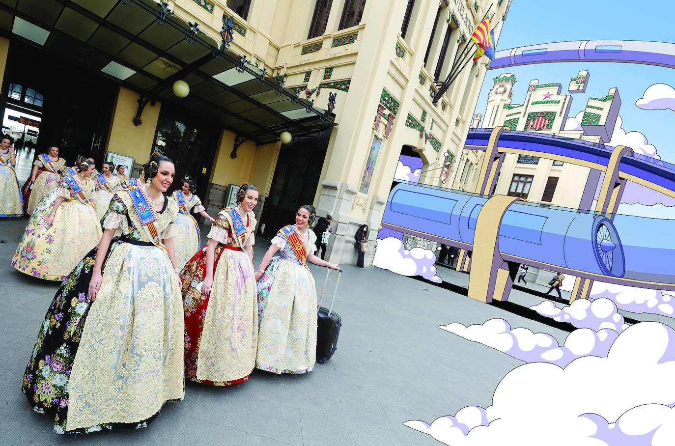 Las Fallas como nunca antes las habías visto