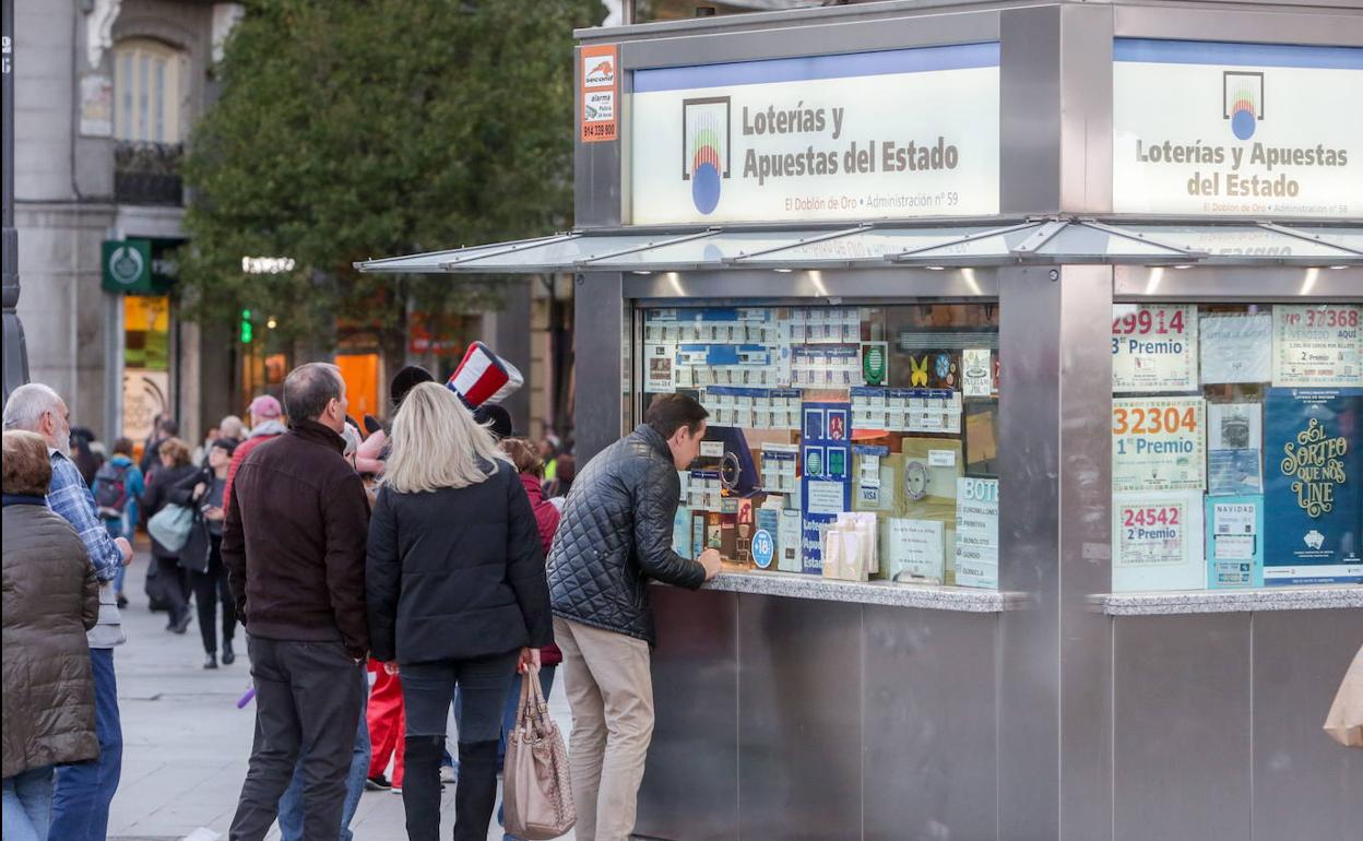 Una administración de lotería.