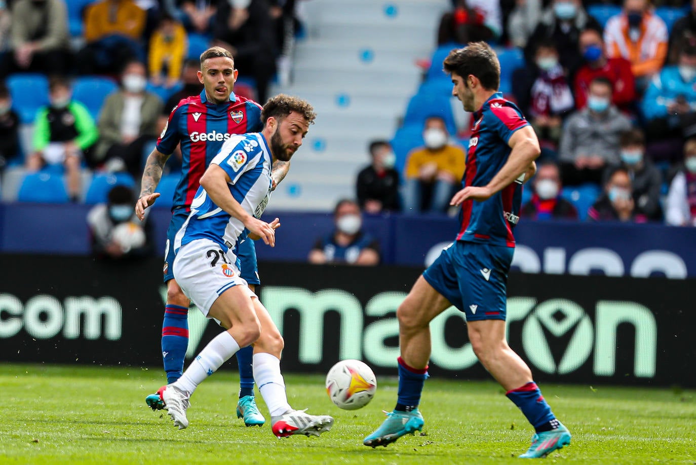 Fotos: Las mejores imágenes del Levante UD-RCD Espanyol